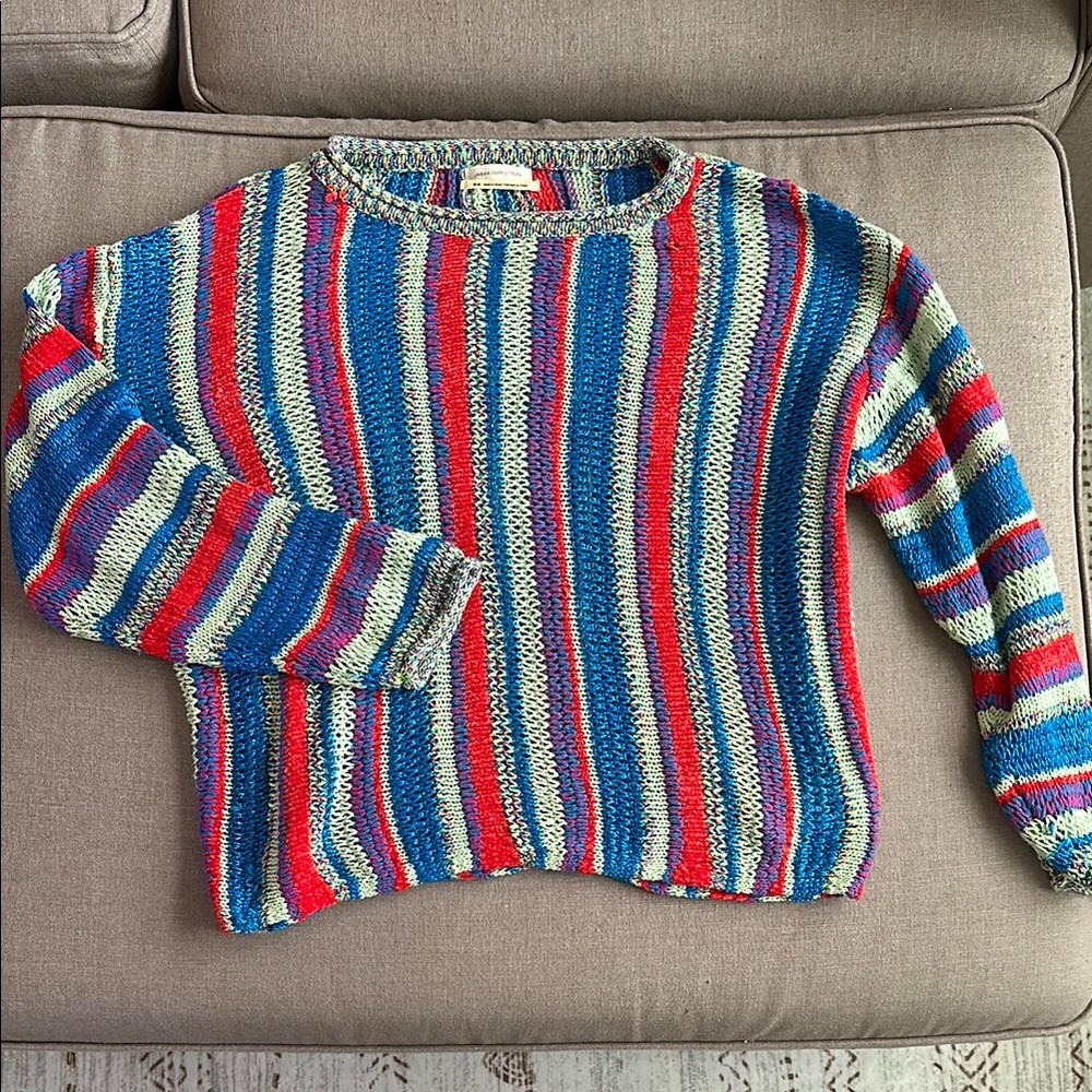 Urban outfitters Colorful Striped Sweater